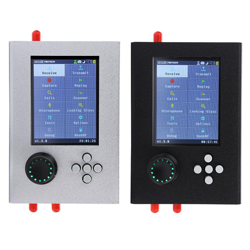 PORTAPACK H2 3.2 Inch Touch LCD Display + Aluminum Case + 2000mAh Battery Speaker For HACKRF ONE SDR