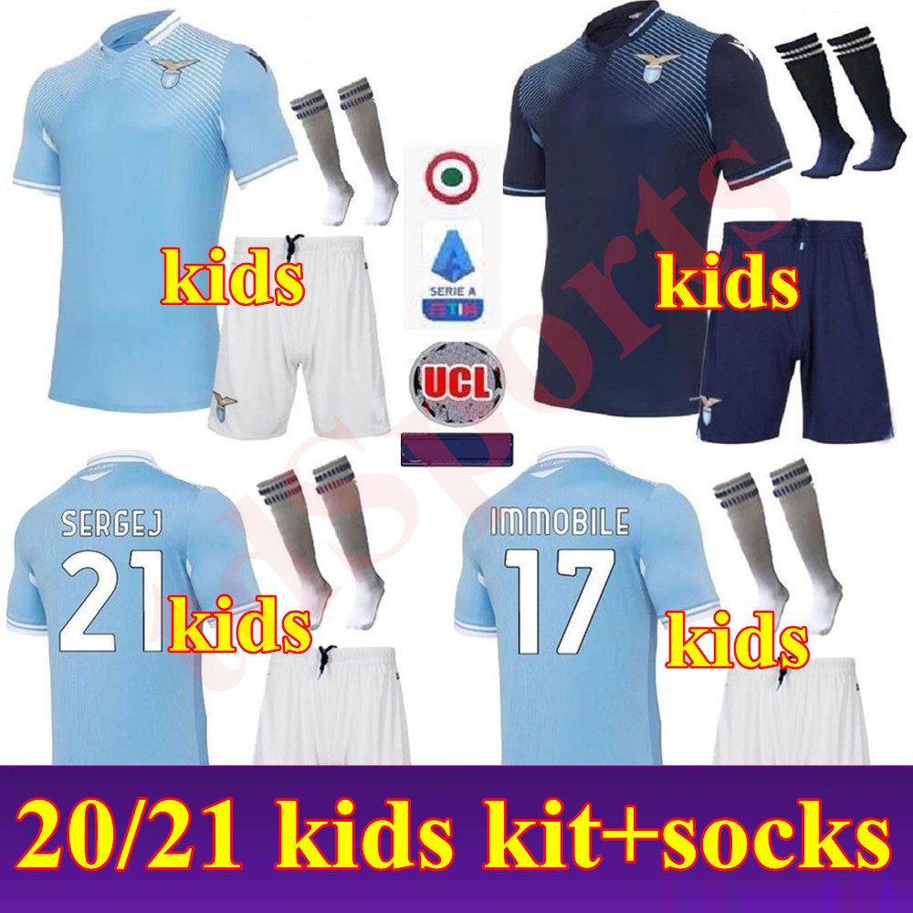 20 21 Lazio home Soccer Jerseys 2020 2021 away F.ANDERSON LUCAS KISHNA D JORD JEVIC KEITA IMMOBILE kids kit Football shirts uniform, Home+ patch 
20 21 Lazio home Soccer Jerseys 2020 2021 away F.ANDERSON LUCAS KISHNA D JORD JEVIC KEITA IMMOBILE kids kit Football shirts uniform, Home+ patch