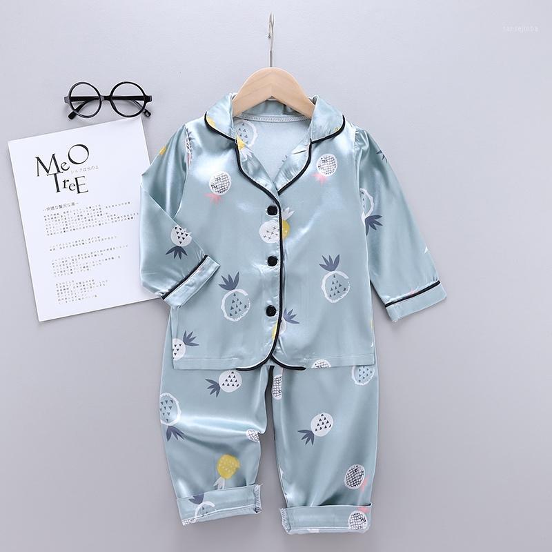 High Quality Autumn Baby Kids Girls Boys Pineapple Print Sleepwear Set kids Cute Long Sleeve Blouse Tops+Pants Pajamas1, Blue
High Quality Autumn Baby Kids Girls Boys Pineapple Print Sleepwear Set kids Cute Long Sleeve Blouse Tops+Pants Pajamas1, Blue