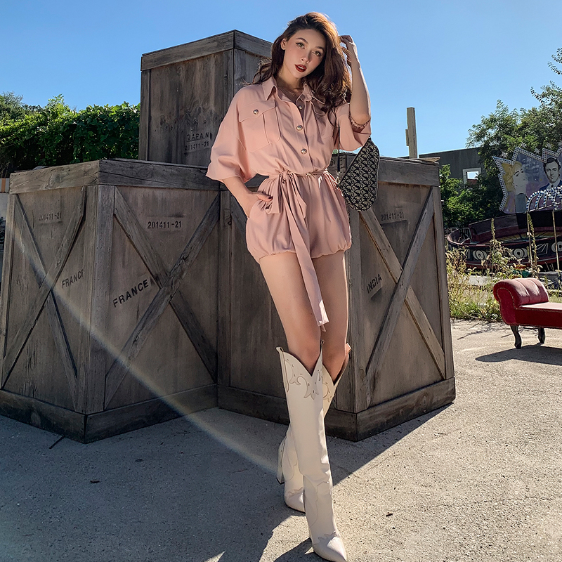 2021 New Le Palais Original Drape Rosa Nu Collection Gray Lantern Pumpkin Women Playsuits Jumpsuit Pants Casual S7HA, Pink.
2021 New Le Palais Original Drape Rosa Nu Collection Gray Lantern Pumpkin Women Playsuits Jumpsuit Pants Casual S7HA, Pink.