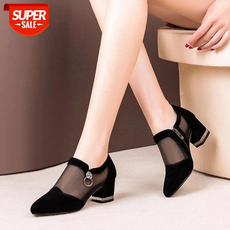 MCCKLE Women High Heel Shoes Mesh Breathable Pumps Zip Pointed Toe Thick Heels Fashion Female Dress Shoes Elegant Footwear New #sE9Z, Black
MCCKLE Women High Heel Shoes Mesh Breathable Pumps Zip Pointed Toe Thick Heels Fashion Female Dress Shoes Elegant Footwear New #sE9Z, Black
