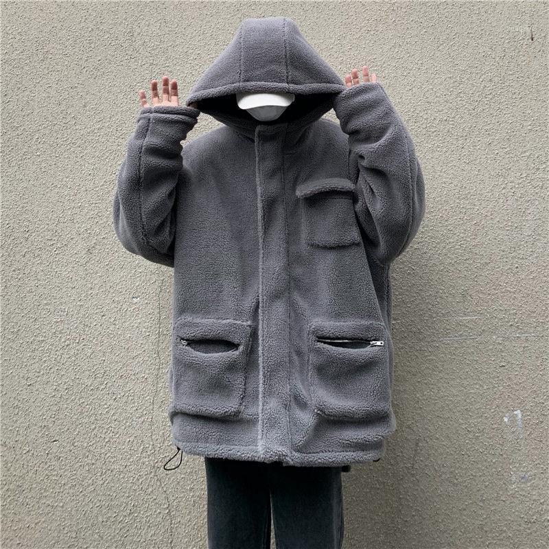 Men's cotton-padded clothes 2020 Autumn winter new solid-color work clothes hooded cotton-padded casual youth men's wear1, Gray
Men's cotton-padded clothes 2020 Autumn winter new solid-color work clothes hooded cotton-padded casual youth men's wear1, Gray