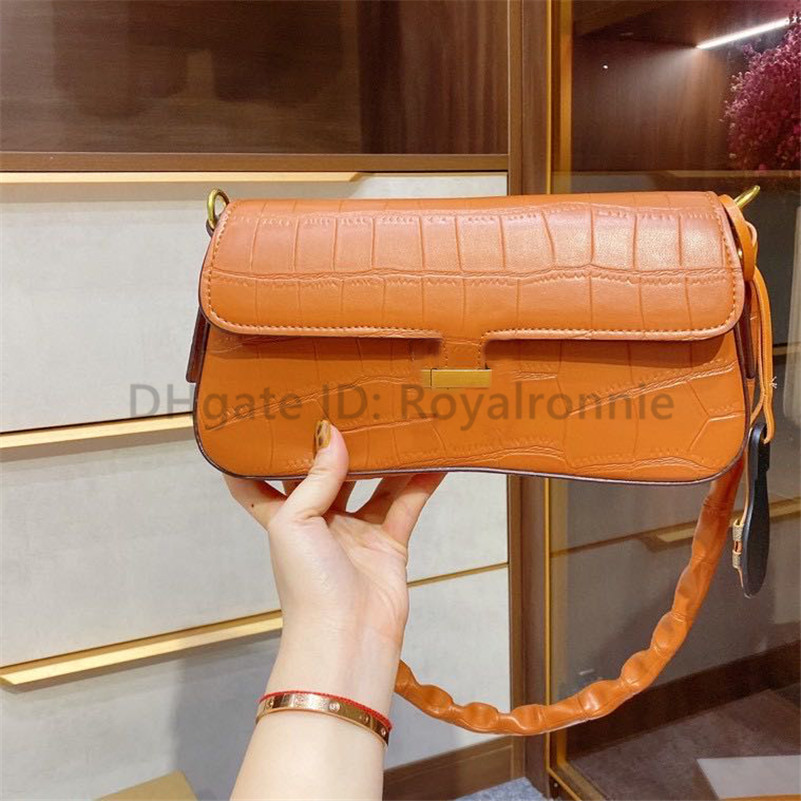2021 hot Luxury Designer H Plain Fashion Women Baguette Bags Allligator Thread Hasp Interior Compartment Metallic Lady Fashion Shoulder Bags, No bags
2021 hot Luxury Designer H Plain Fashion Women Baguette Bags Allligator Thread Hasp Interior Compartment Metallic Lady Fashion Shoulder Bags, No bags