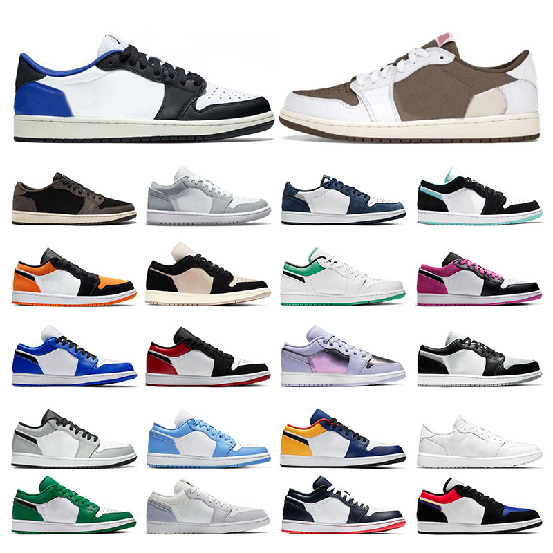 1s Low Men basketball shoes 1 Reverse Mocha UNC University Blue Hyper Royal Wolf Grey Pine Green Panda women sneakers sports trainers size 5.5-11
1s Low Men basketball shoes 1 Reverse Mocha UNC University Blue Hyper Royal Wolf Grey Pine Green Panda women sneakers sports trainers size 5.5-11