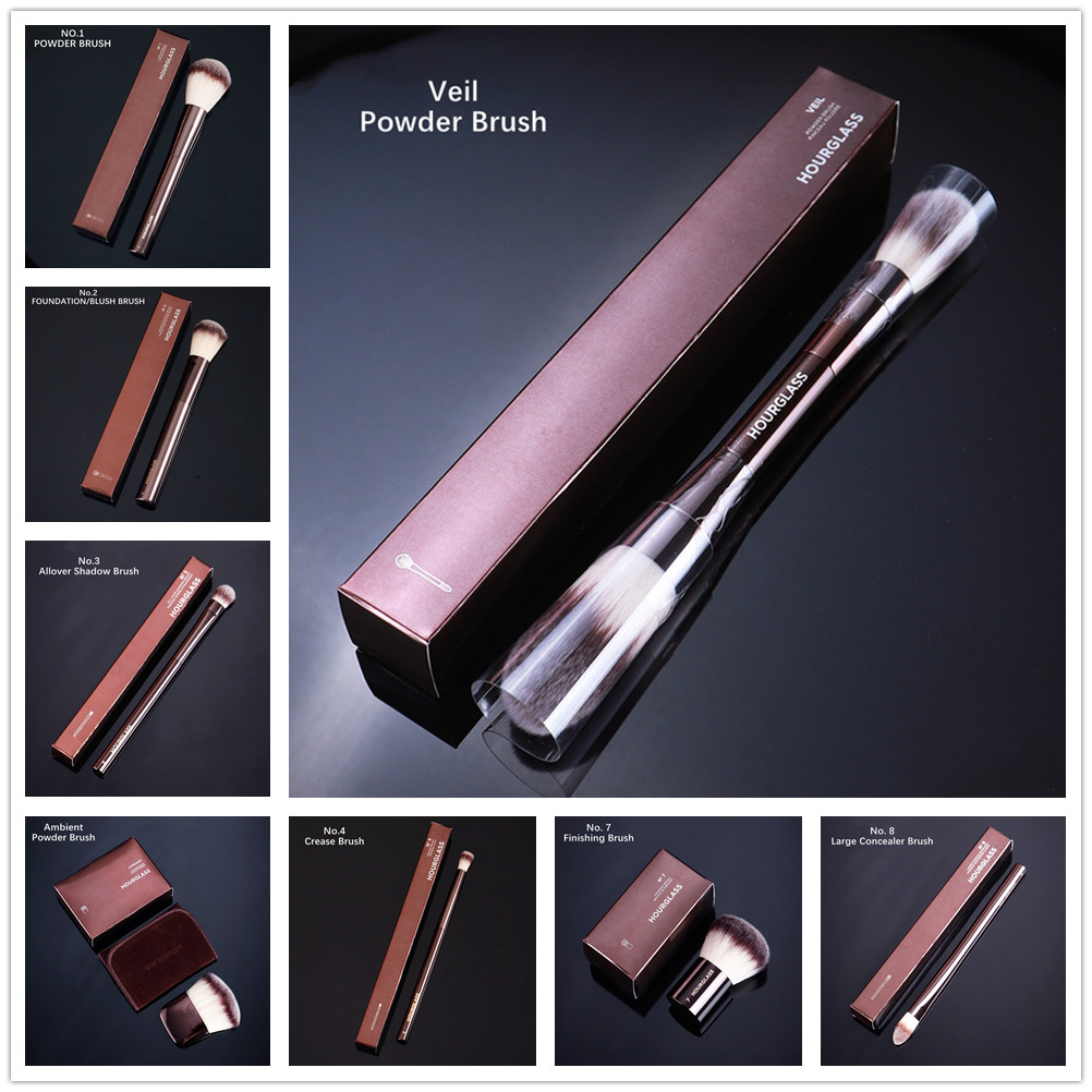 Hourglass Makeup Brushes No.1 2 3 4 5 7 8 9 10 11 Vanish Veil Ambient Double-Ended Powder Foundation Cosmetics Brush Tool
Hourglass Makeup Brushes No.1 2 3 4 5 7 8 9 10 11 Vanish Veil Ambient Double-Ended Powder Foundation Cosmetics Brush Tool