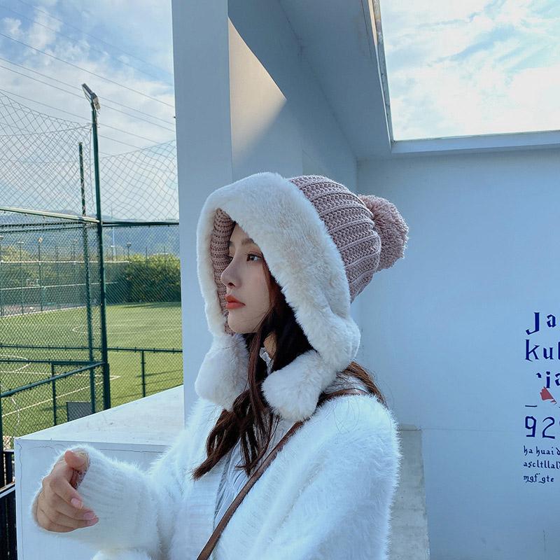 Fashion Hats For Women Earcuff Hats Winter Warm Earmuffs Thicken Hat Female Faux Fur Beanie Hat Bonnet Cap gorros mujer invierno, Style 2
Fashion Hats For Women Earcuff Hats Winter Warm Earmuffs Thicken Hat Female Faux Fur Beanie Hat Bonnet Cap gorros mujer invierno, Style 2