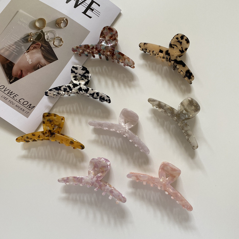 Yamog Women Large Size Hollow Out Cross Hair Clamps Korean Floral Pattern Acetic Acid Ponytail Hair Clips Female Ribbon Bath Scrunchies Claw Hairpins 11 CM
Yamog Women Large Size Hollow Out Cross Hair Clamps Korean Floral Pattern Acetic Acid Ponytail Hair Clips Female Ribbon Bath Scrunchies Claw Hairpins 11 CM