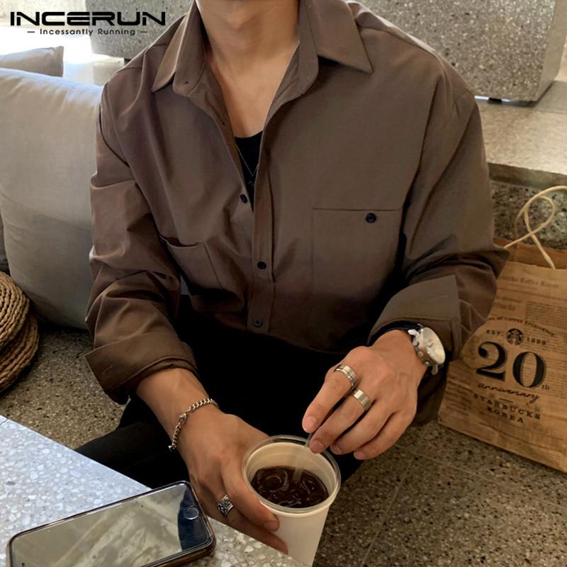 INCERUN Men Shirts Multi Pockets Cargo Blouse Long Sleeve Lapel Blouse Man Solid Color Button Camisa Vintage Loose Chemise 5XL 7, Black
INCERUN Men Shirts Multi Pockets Cargo Blouse Long Sleeve Lapel Blouse Man Solid Color Button Camisa Vintage Loose Chemise 5XL 7, Black