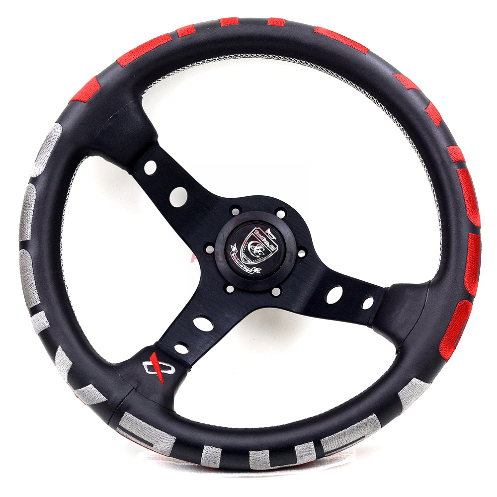 330mm 13inch Red/Green New Embroidery Deep Dish Car Racing Rally 1996 Vertex Sport Steering Wheel
330mm 13inch Red/Green New Embroidery Deep Dish Car Racing Rally 1996 Vertex Sport Steering Wheel
