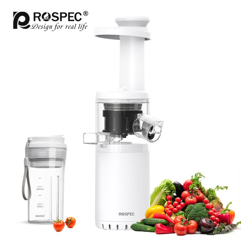 ROSPEC BPA Free Masticating Slow Auger Juicer Wireless Mini Slow Juicer Fruit and Vegetable Cold Press Juice Extractor Potable
ROSPEC BPA Free Masticating Slow Auger Juicer Wireless Mini Slow Juicer Fruit and Vegetable Cold Press Juice Extractor Potable