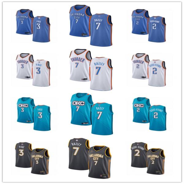 Mens Womens Youth Oklahoma City Thunder 7 Darius Bazley 2 Shai Gilgeous-Alexander 3 Chris Paul custom Basketball Jersey Blue, Colour
Mens Womens Youth Oklahoma City Thunder 7 Darius Bazley 2 Shai Gilgeous-Alexander 3 Chris Paul custom Basketball Jersey Blue, Colour