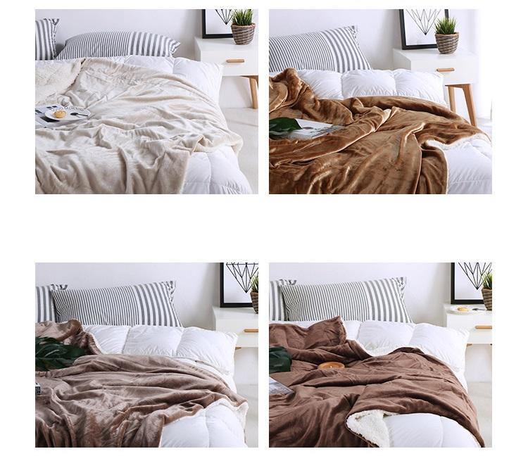 2020 throw Blanket Soft solid Blanket on Sofa Bed Plane Travel Plaids Adult Fleece Blankets Fluffy Warm Cobertor
2020 throw Blanket Soft solid Blanket on Sofa Bed Plane Travel Plaids Adult Fleece Blankets Fluffy Warm Cobertor