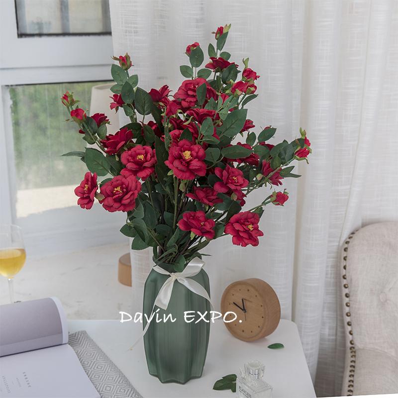 5pcs/lot 7Heads/branch Artificial silk rose wedding Flowers bouquet Home decorations for Wedding Party Birthday decoration, Red
5pcs/lot 7Heads/branch Artificial silk rose wedding Flowers bouquet Home decorations for Wedding Party Birthday decoration, Red