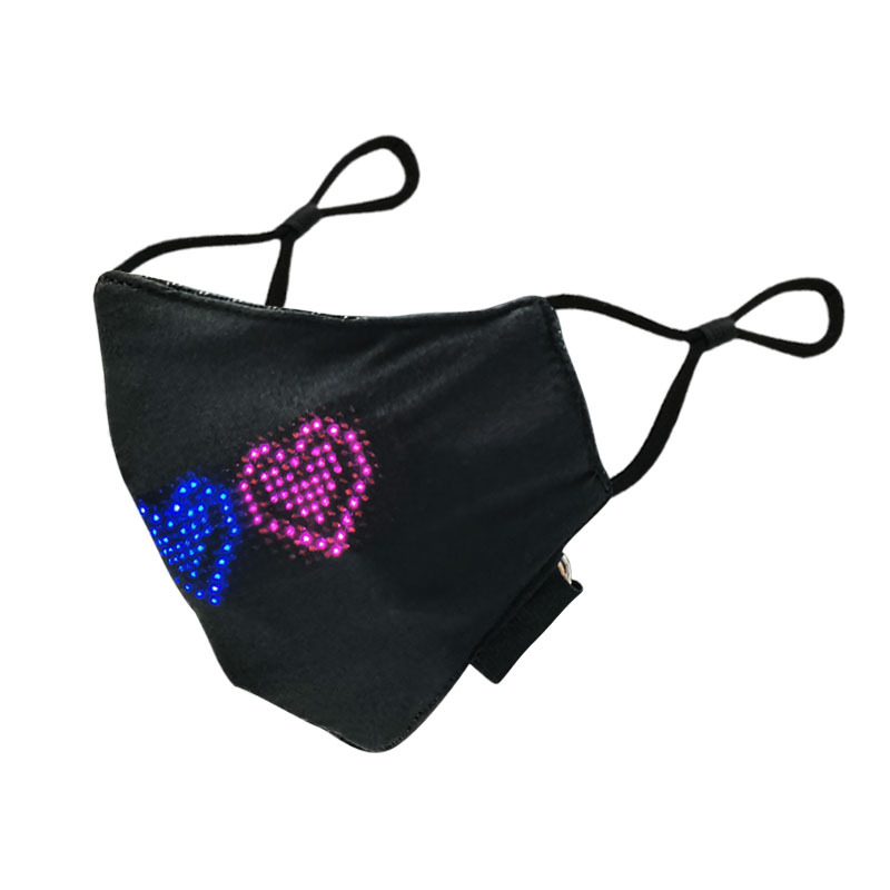 LED Luminous Mask Display Mask Bluetooth Connection DIY Personalized APP Magic Mask Bar KTV Party Carnival
LED Luminous Mask Display Mask Bluetooth Connection DIY Personalized APP Magic Mask Bar KTV Party Carnival