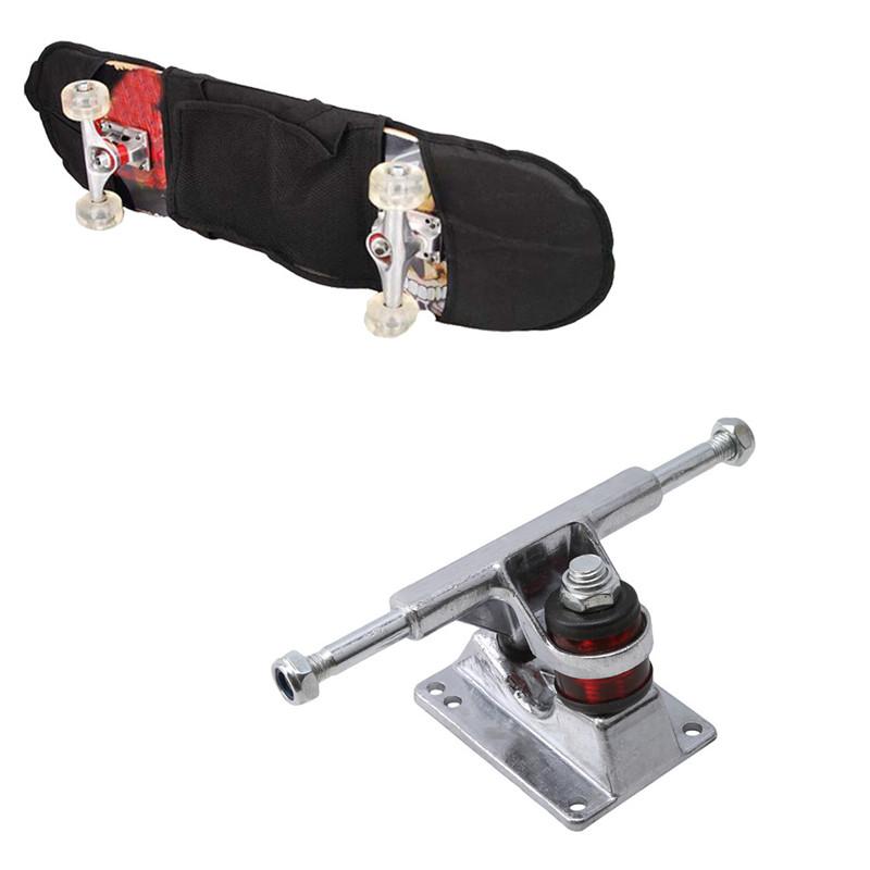 Skateboard Accessories Active Gravity Casting Professional Skateboard Accessories 3.25 Bridge Bracket Truck Longboard Parts, Silver
Skateboard Accessories Active Gravity Casting Professional Skateboard Accessories 3.25 Bridge Bracket Truck Longboard Parts, Silver