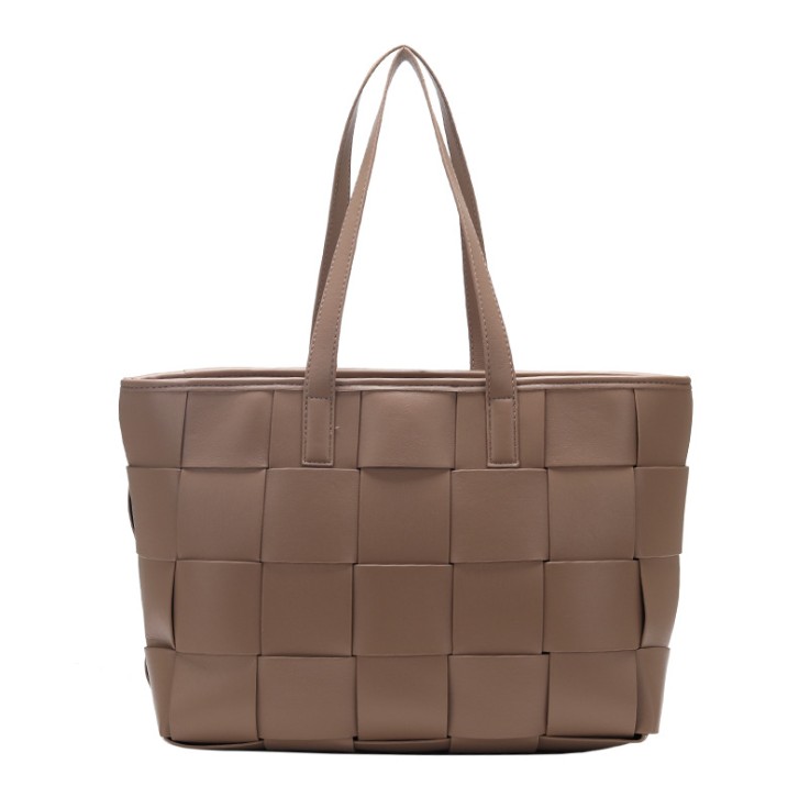 PU Leather Women Shoulder Handbags New Fashion Large Capacity Designer Ladies Bags Solid Color Woven Shopping And Travel Bag, White
PU Leather Women Shoulder Handbags New Fashion Large Capacity Designer Ladies Bags Solid Color Woven Shopping And Travel Bag, White