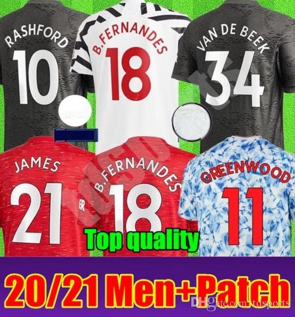 20 21 Man Utd SANCHO Soccer Jerseys Manchester 2020 2021 home away 3rd united B.FERNANDES MARTIAL MATIC RASHFORD WAN-BISSAKA Football shirt, Away+league patch
20 21 Man Utd SANCHO Soccer Jerseys Manchester 2020 2021 home away 3rd united B.FERNANDES MARTIAL MATIC RASHFORD WAN-BISSAKA Football shirt, Away+league patch