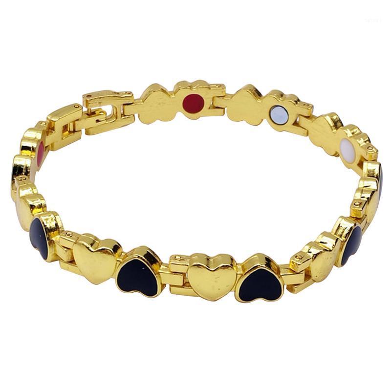 8mm Hearts Beading Healthy Magnetic Bracelet for Women Black and Golden Stainless Steel Bangle Decorative Bracelets1
8mm Hearts Beading Healthy Magnetic Bracelet for Women Black and Golden Stainless Steel Bangle Decorative Bracelets1