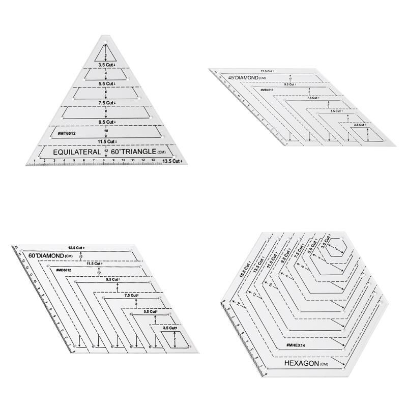 Transparent Quilting Sewing Patchwork Ruler Measuring Template Hexagon DIY Handmade Tailor Supplies Tools
Transparent Quilting Sewing Patchwork Ruler Measuring Template Hexagon DIY Handmade Tailor Supplies Tools
