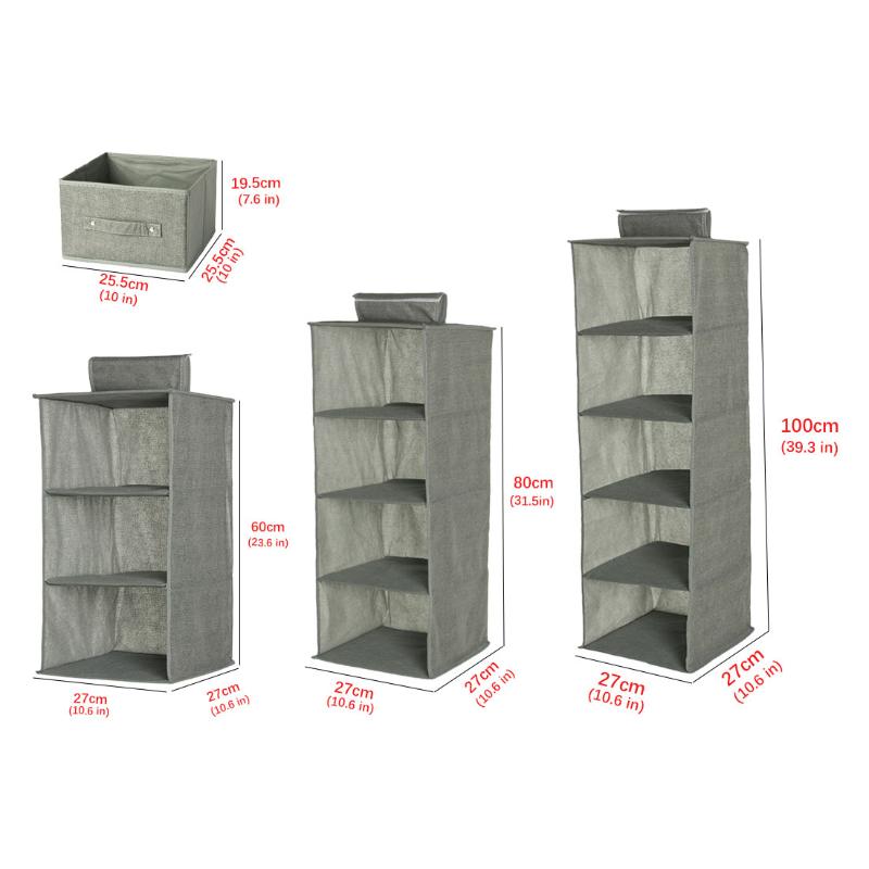 3/4/5/Layers Creative Hanging Drawer Box Wardrobe Organizer Shelves Clothes Hangers Holder Portable Organizer Hanging Closet, Drawer beige
3/4/5/Layers Creative Hanging Drawer Box Wardrobe Organizer Shelves Clothes Hangers Holder Portable Organizer Hanging Closet, Drawer beige