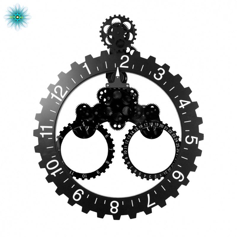 Creative Gear Wall Clock 3D Modern Design Metal Big Wall Clock Dynamic Hanging Watch Clocks Home Decor
Creative Gear Wall Clock 3D Modern Design Metal Big Wall Clock Dynamic Hanging Watch Clocks Home Decor