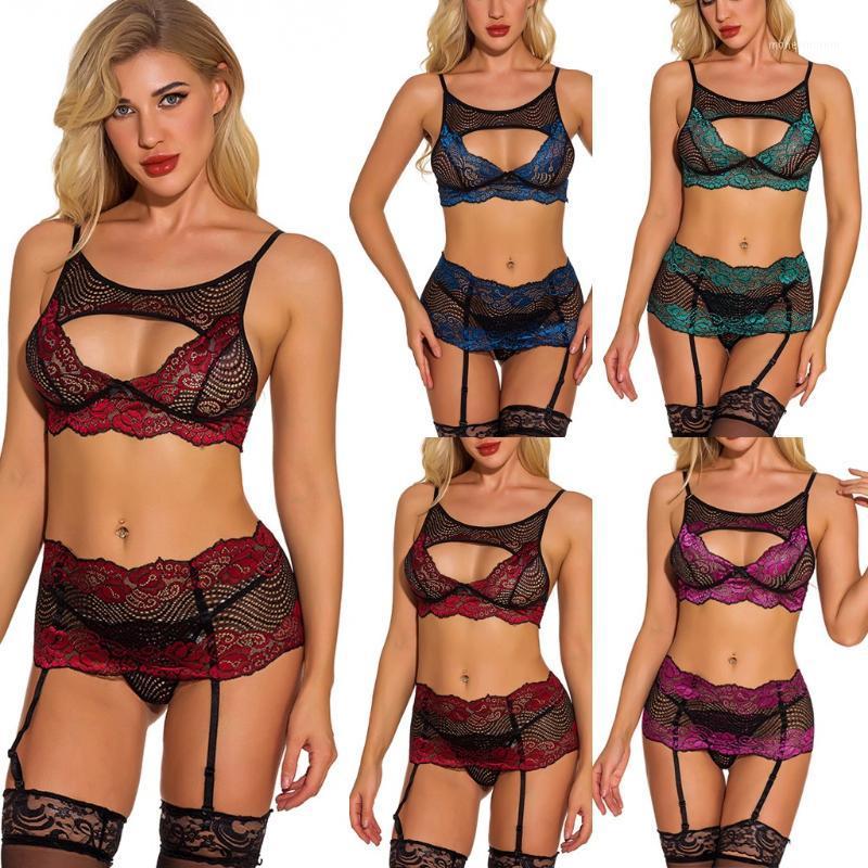 Seamless thong panties Sexy Exquisite Lace Lingerie Bra+Garter+Briefs Set Babydoll Cut-Out Sleepwear #F1, Blue
Seamless thong panties Sexy Exquisite Lace Lingerie Bra+Garter+Briefs Set Babydoll Cut-Out Sleepwear #F1, Blue