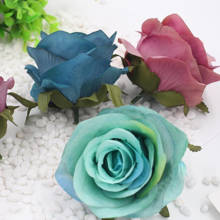 7.5cm Real Touch Artificial Flowers Roses Artificial Silk Roses Heads Decorative DIY Wedding Gift Wreath Collage Craft 5Pcs/lot1, Blue
7.5cm Real Touch Artificial Flowers Roses Artificial Silk Roses Heads Decorative DIY Wedding Gift Wreath Collage Craft 5Pcs/lot1, Blue