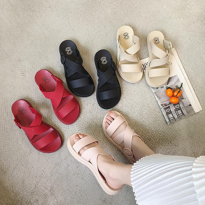 Slippers Women's Summer Fashion All-match Outer Wear Student Thick Bottom Slipper Cool Non-Slip Korean-Style Flat Bottom Sandals1, Black
Slippers Women's Summer Fashion All-match Outer Wear Student Thick Bottom Slipper Cool Non-Slip Korean-Style Flat Bottom Sandals1, Black