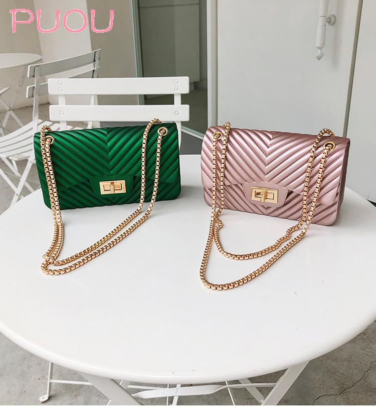 PVC Messenger Bags Women Luxury Shoulder Bag Quilted Designer Handbags Women Bag Vintage Female Chain Jelly Pack, 04 green
PVC Messenger Bags Women Luxury Shoulder Bag Quilted Designer Handbags Women Bag Vintage Female Chain Jelly Pack, 04 green