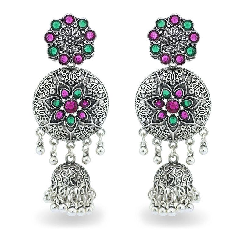 Dangle & Chandelier Jhumki Jhumka Handmade Beads Embossment Flower Thailand Buddha Piercing Earrings Vintage Fashion Party Jewelry Earring
Dangle & Chandelier Jhumki Jhumka Handmade Beads Embossment Flower Thailand Buddha Piercing Earrings Vintage Fashion Party Jewelry Earring