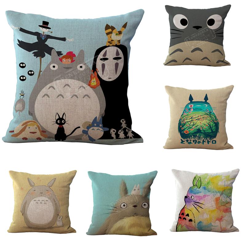 My Neighbor Totoro Miyazaki Cartoon Flax Decorative Massager Pillow Cover Pillows Cases Japanese nime Home Decor Vintage Gift
My Neighbor Totoro Miyazaki Cartoon Flax Decorative Massager Pillow Cover Pillows Cases Japanese nime Home Decor Vintage Gift