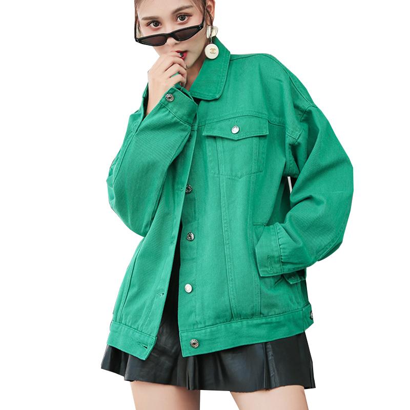 Autumn Denim Jacket Women Boyfriend Loose Long Sleeve Jeans Jacket Female Basic Coats Casual Black Yellow Jackets Windbreaker
Autumn Denim Jacket Women Boyfriend Loose Long Sleeve Jeans Jacket Female Basic Coats Casual Black Yellow Jackets Windbreaker
