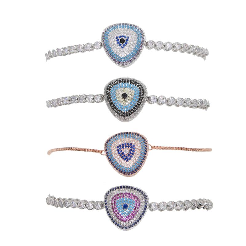 New Arrival hip hop rainbow Turquioses Bezel Tennis cz Chain bracelet Fashion Turkish Evil Eye charm Bracelet jewelry wholesale
New Arrival hip hop rainbow Turquioses Bezel Tennis cz Chain bracelet Fashion Turkish Evil Eye charm Bracelet jewelry wholesale