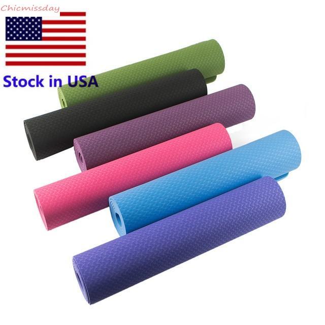 US STOCK 6mm Thick Foam Yoga Mat TPE High Elastic Kids Dance Fitness Exercise Gym Workout Equipment Home Gymnastics Training Pad FY6146, Randomly color
US STOCK 6mm Thick Foam Yoga Mat TPE High Elastic Kids Dance Fitness Exercise Gym Workout Equipment Home Gymnastics Training Pad FY6146, Randomly color
