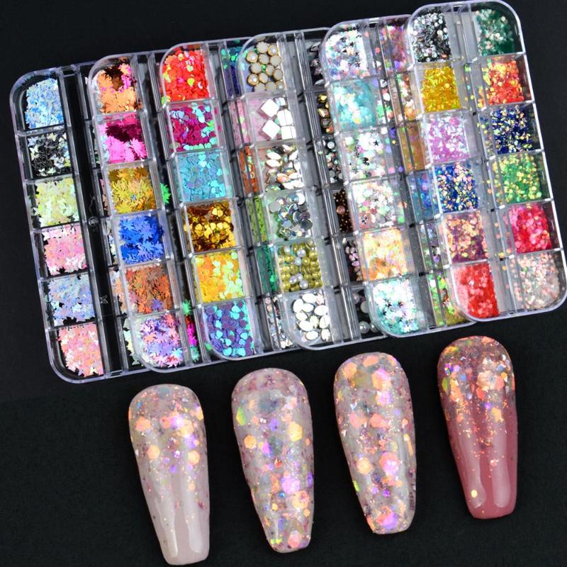 12 Grids Charm 3D Nail Flakes Butterfly Shape Laser Glitter Sequins Holographic Nail Art Decorations Manicure DIY Tips
12 Grids Charm 3D Nail Flakes Butterfly Shape Laser Glitter Sequins Holographic Nail Art Decorations Manicure DIY Tips