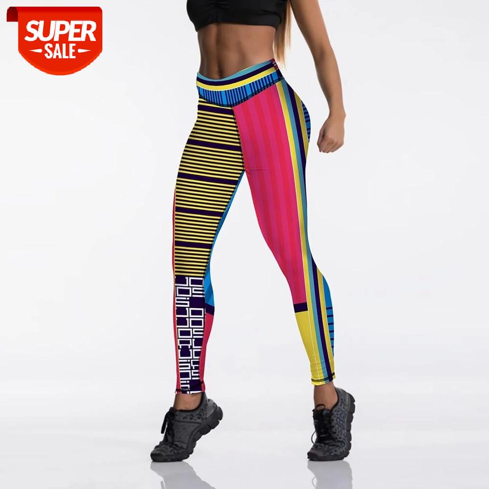 New Fashion Colorful Splice Pattern Digital Printing Sportswear Fitness Leggings Workout High Waist Outdoor Skinny Leggings #TY0P, Black;white
New Fashion Colorful Splice Pattern Digital Printing Sportswear Fitness Leggings Workout High Waist Outdoor Skinny Leggings #TY0P, Black;white
