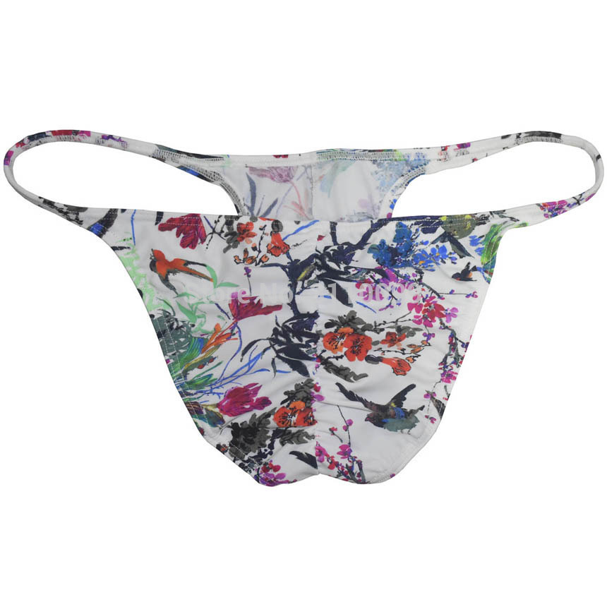 Mens Bulge Cheeky Briefs Underwear Brazilian Pucker Bikini Polychrome 201112