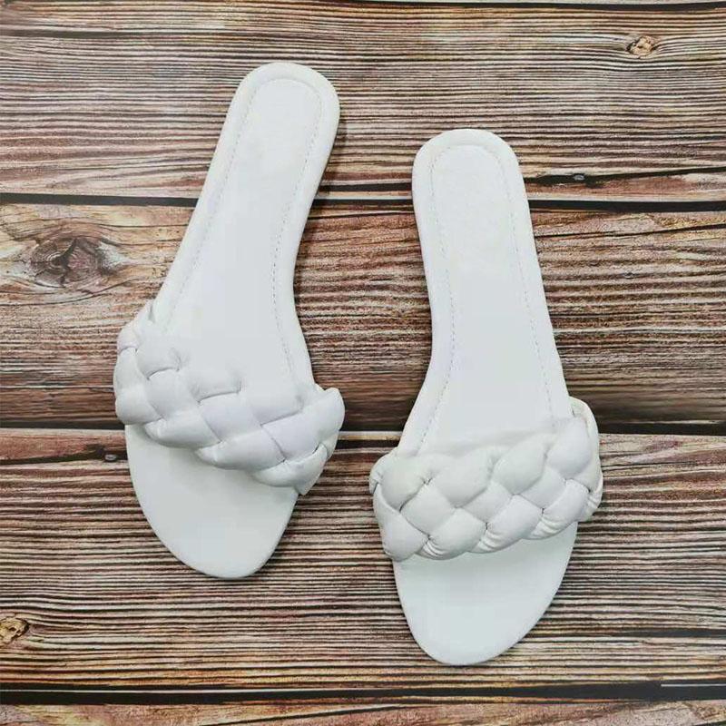 Women Sandals New Weave flat with female summer shoes round Toe high quality solid fashion slip on sandalias de las mujeres, Black
Women Sandals New Weave flat with female summer shoes round Toe high quality solid fashion slip on sandalias de las mujeres, Black