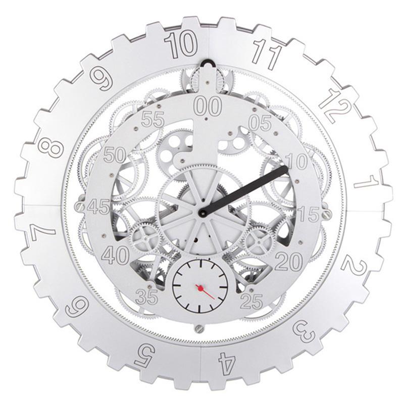 Large Mechanical Style Clock Wall Modern DIY Quartz Movement Gear Wall Clocks Rotation Multi-function Gear Watch Home Decor
Large Mechanical Style Clock Wall Modern DIY Quartz Movement Gear Wall Clocks Rotation Multi-function Gear Watch Home Decor