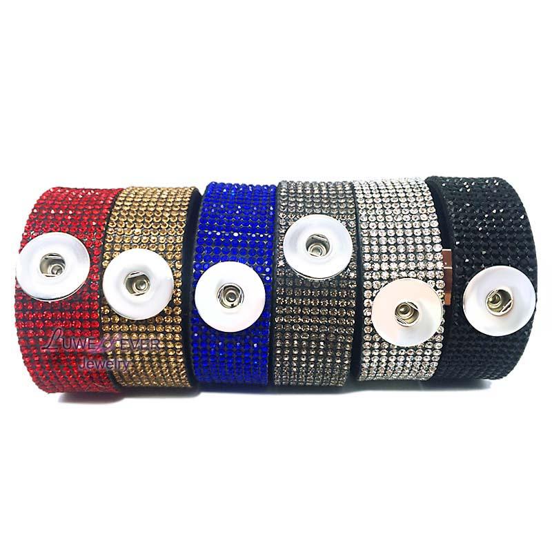 Crystal Magnent 079 Rhinestones Leather Bangle 18mm Snap Button Jewelry Charm Bracelet For Women Teenagers Gift
Crystal Magnent 079 Rhinestones Leather Bangle 18mm Snap Button Jewelry Charm Bracelet For Women Teenagers Gift