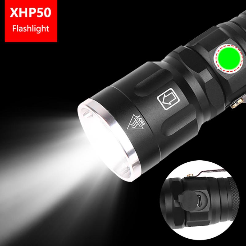 Super Powerful Led Xhp50 Tactical Torch Usb Rechargeable Linterna Waterproof Use 18650 Or 26650 Battery
Super Powerful Led Xhp50 Tactical Torch Usb Rechargeable Linterna Waterproof Use 18650 Or 26650 Battery