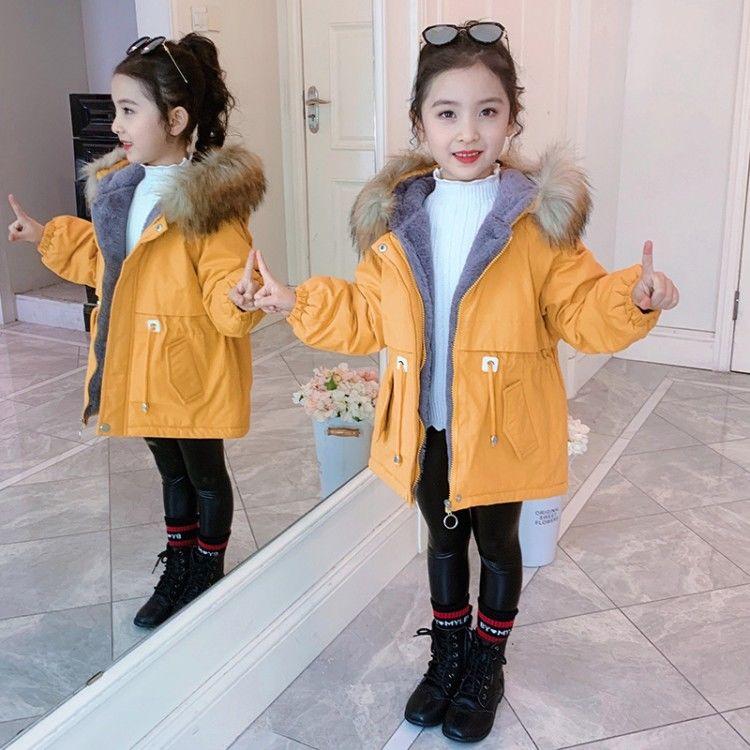 Fashion Children Winter Jacket Girls Thick Parkas Kids Clothing Outerwear Baby Girl Warm Fur Hooded Cotton Coats 3 Colors, Light green
Fashion Children Winter Jacket Girls Thick Parkas Kids Clothing Outerwear Baby Girl Warm Fur Hooded Cotton Coats 3 Colors, Light green