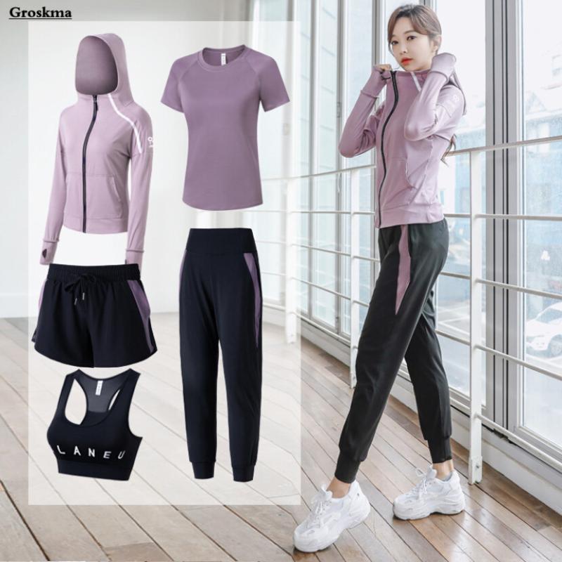 Plus size women quick dry 5 piece set yoga coats+bra+t shirt+shorts+pants fitness gym suits sets workout sports running clothes1, 5 piece set a
Plus size women quick dry 5 piece set yoga coats+bra+t shirt+shorts+pants fitness gym suits sets workout sports running clothes1, 5 piece set a