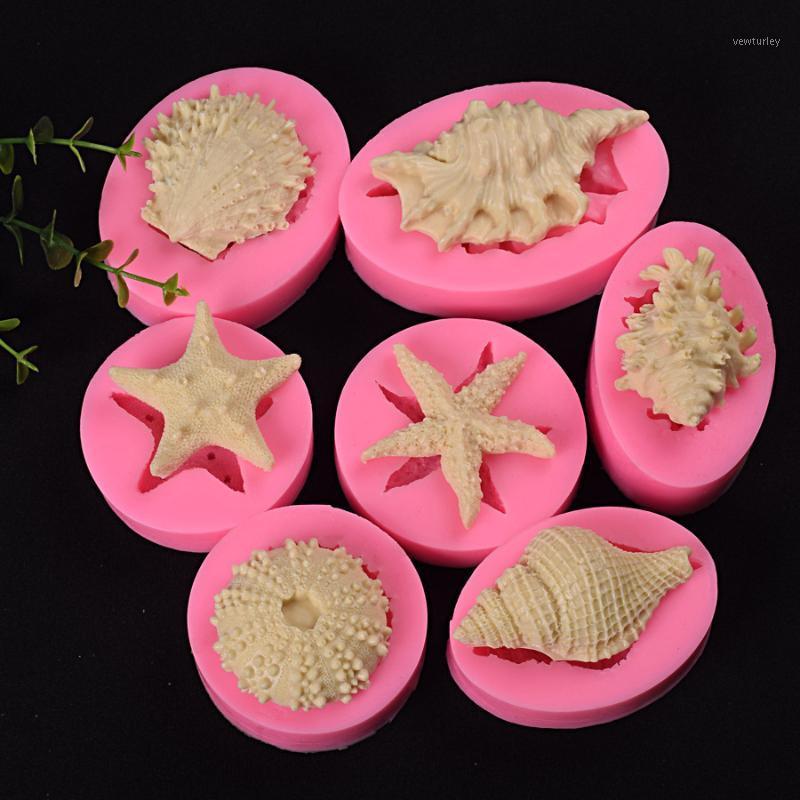 Marine series pearl conch starfish shell sea shell silicone mold 7 marine bio fondant baking mold1
Marine series pearl conch starfish shell sea shell silicone mold 7 marine bio fondant baking mold1