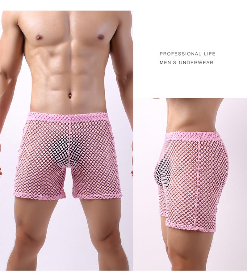 Mesh Long Legging Mens See Through Linerie Sexy Boxer Hole Net Pouch Boxer shorts, Black
Mesh Long Legging Mens See Through Linerie Sexy Boxer Hole Net Pouch Boxer shorts, Black