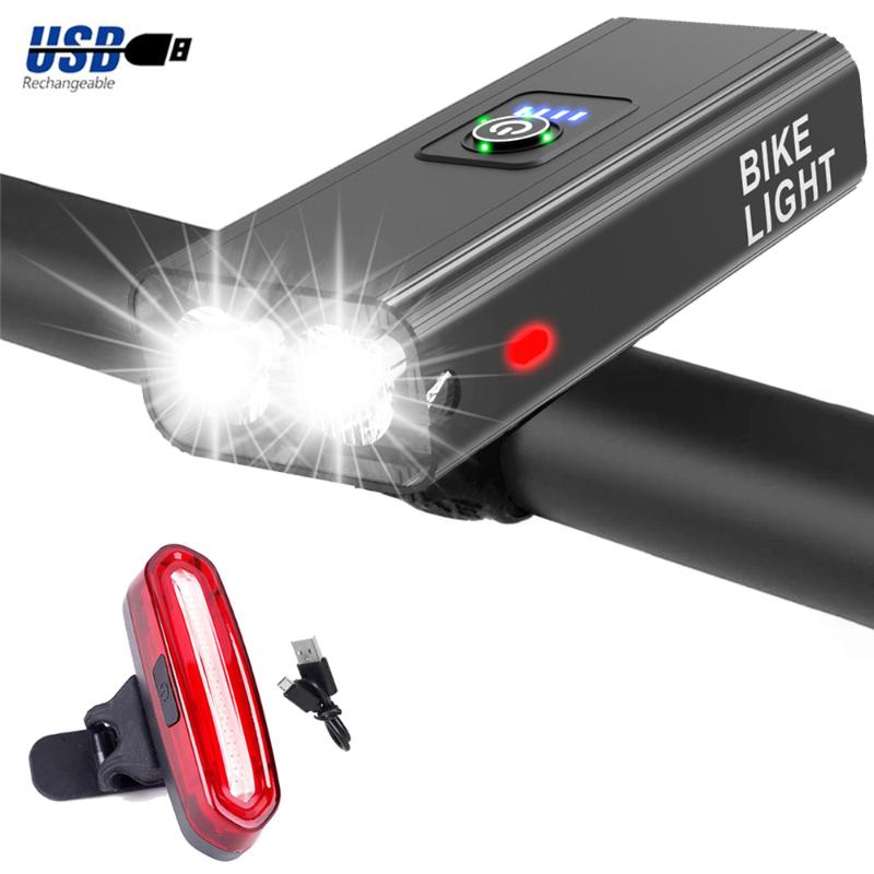 4000mAh Bicycle Headlight 1200LM USB Rechargeable MTB 2T6 Bicycle Light Wiht Taillight 3 Mode Led Headlight For Cycling
4000mAh Bicycle Headlight 1200LM USB Rechargeable MTB 2T6 Bicycle Light Wiht Taillight 3 Mode Led Headlight For Cycling