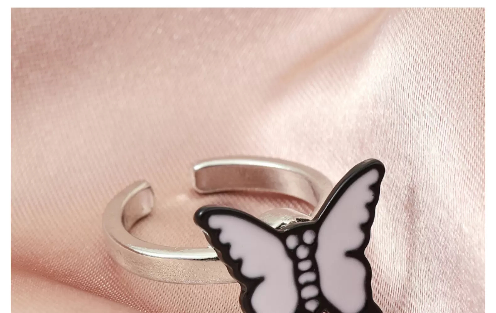Anxiety Ring For Women Fidget Jewelry Butterfly Daisy Bead Anti Stress Spinner Rings Teens Girls 2022 Trend
