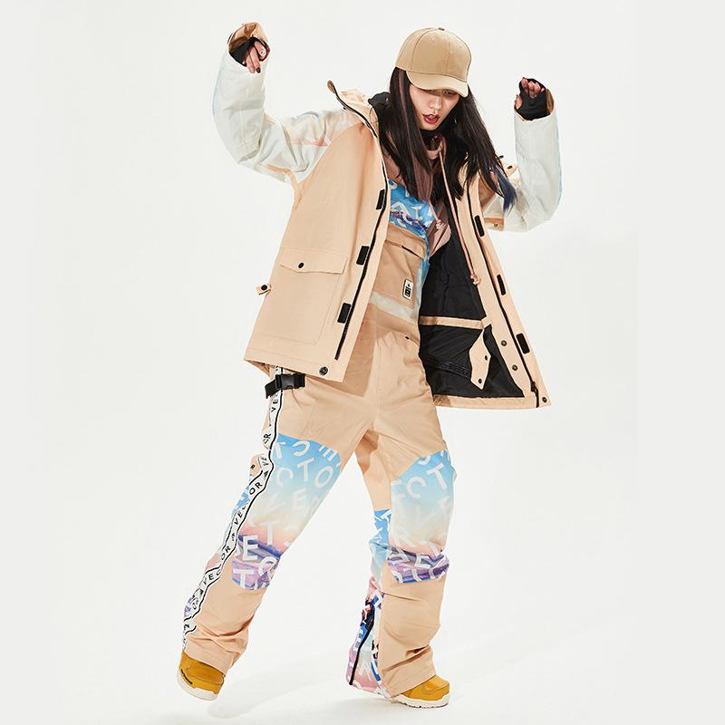 Ski Suit for Women Hooded Jacket Overall Women Snowboarding Set Winter Sports Suits Waterproof Snow Costume Clothes Ski Set, Pink
Ski Suit for Women Hooded Jacket Overall Women Snowboarding Set Winter Sports Suits Waterproof Snow Costume Clothes Ski Set, Pink