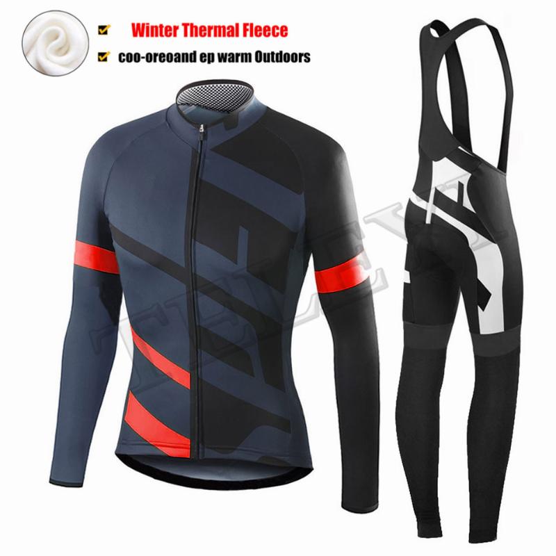 2020 spedciaing Winter Thermal Fleece Cycling Jersey Long Sleeve Jerseys Cycling Bib Pants Set Bike Bicycle Clothes
2020 spedciaing Winter Thermal Fleece Cycling Jersey Long Sleeve Jerseys Cycling Bib Pants Set Bike Bicycle Clothes
