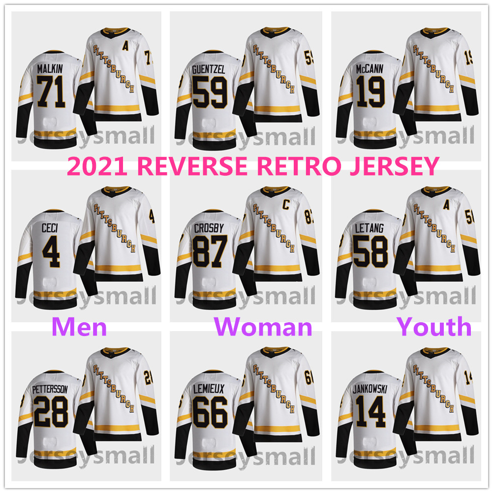 Pittsburgh Penguins Sidney Crosby 2021 Reverse Retro Jersey Kris Letang Jake Guentzel Mccann Malkin Patric Hornqvist Rust Kapanen pettersson, Mark-jankowski- 14
Pittsburgh Penguins Sidney Crosby 2021 Reverse Retro Jersey Kris Letang Jake Guentzel Mccann Malkin Patric Hornqvist Rust Kapanen pettersson, Mark-jankowski- 14